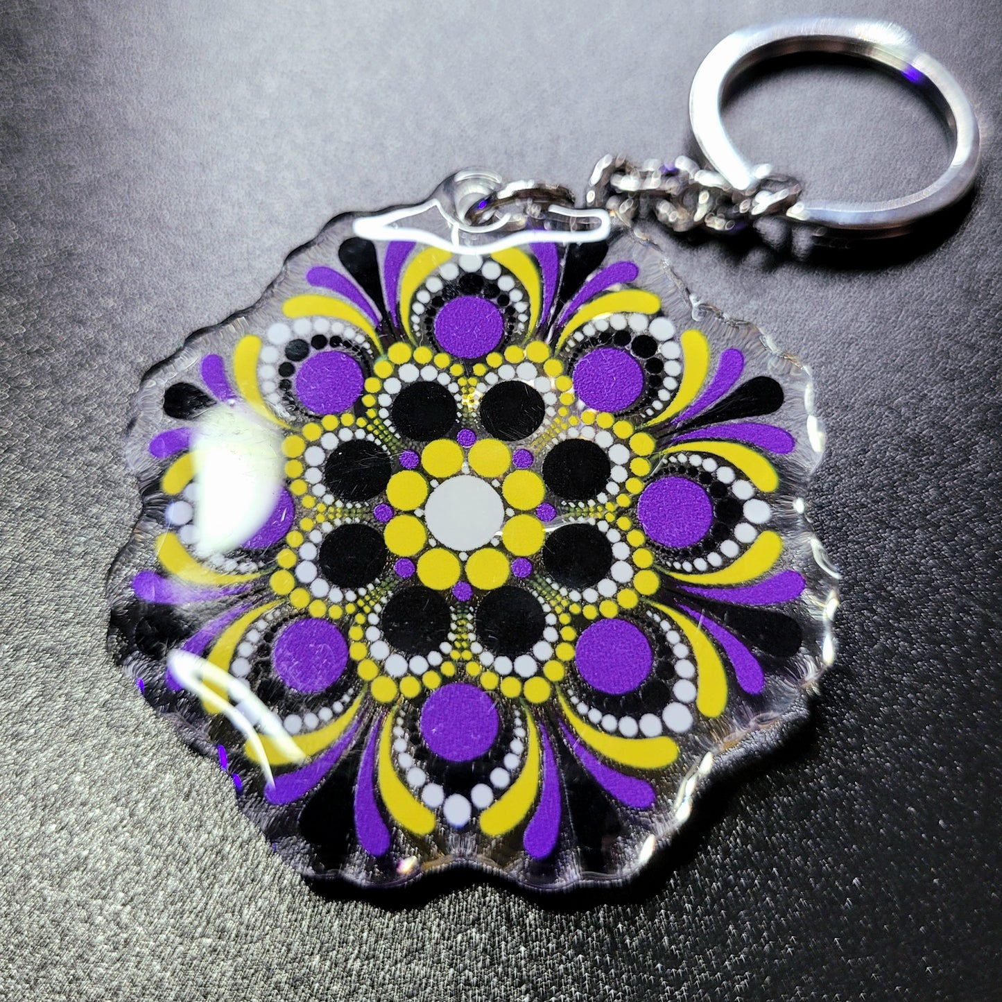 Lesbian Pride Keychain image 4
