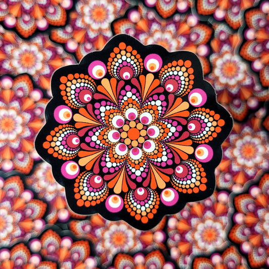 Lesbian Flag - Subtle Pride Sticker image 0