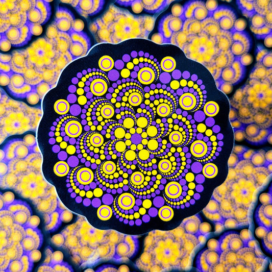 Intersex Flag - Subtle Pride Sticker image 0