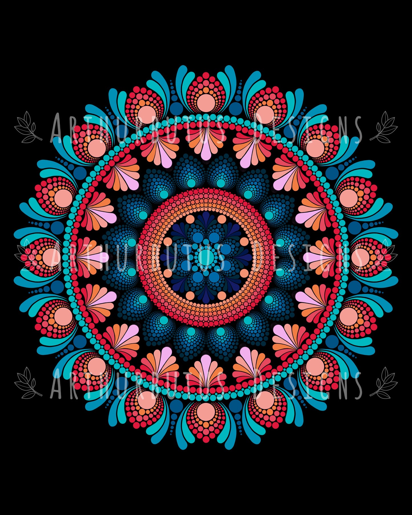 Welcome to the Black Parade (My Chemical Romance) Synesthesia Portrait - Digital Print