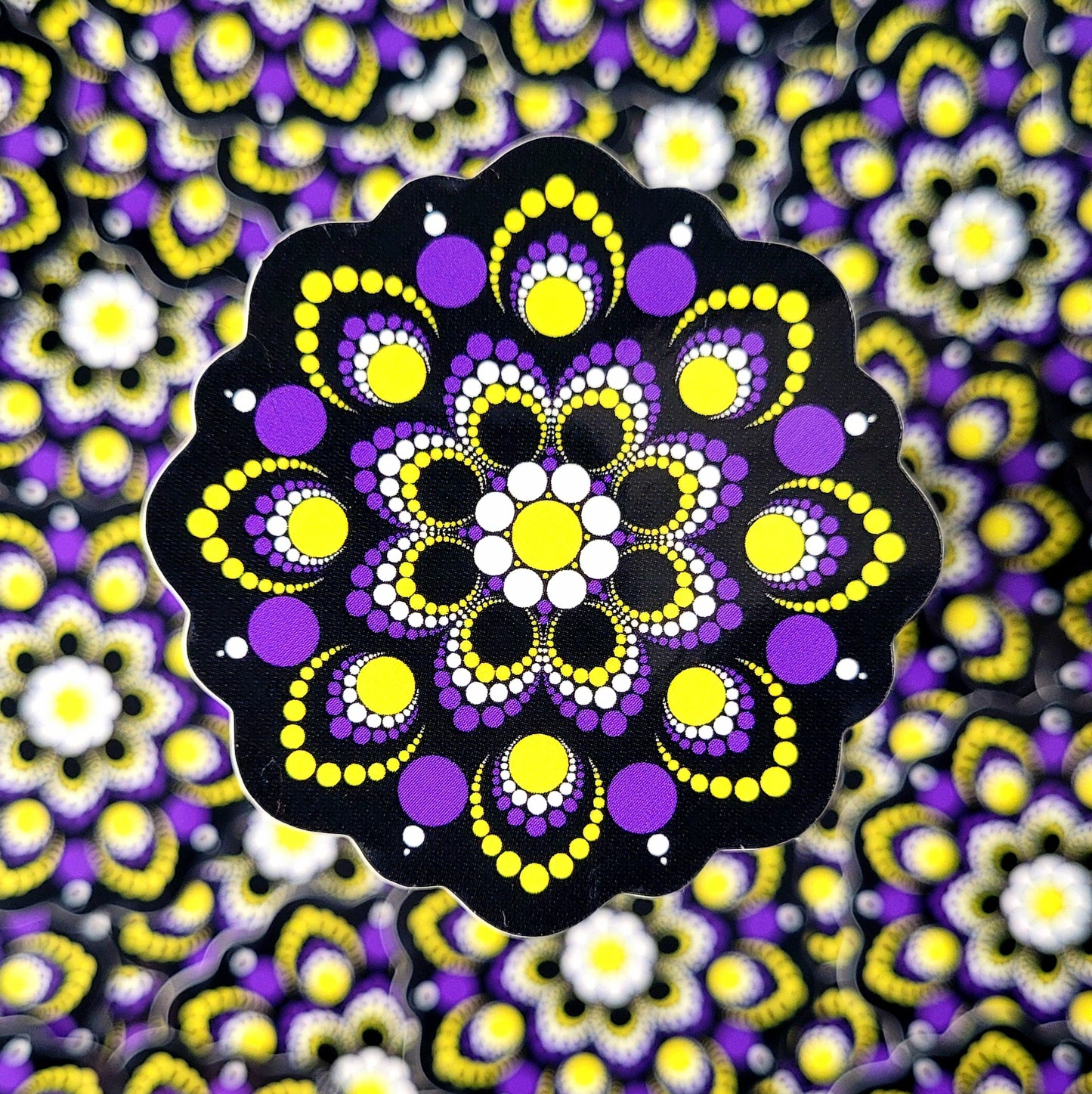 Nonbinary Flag - Subtle Pride Sticker image 0