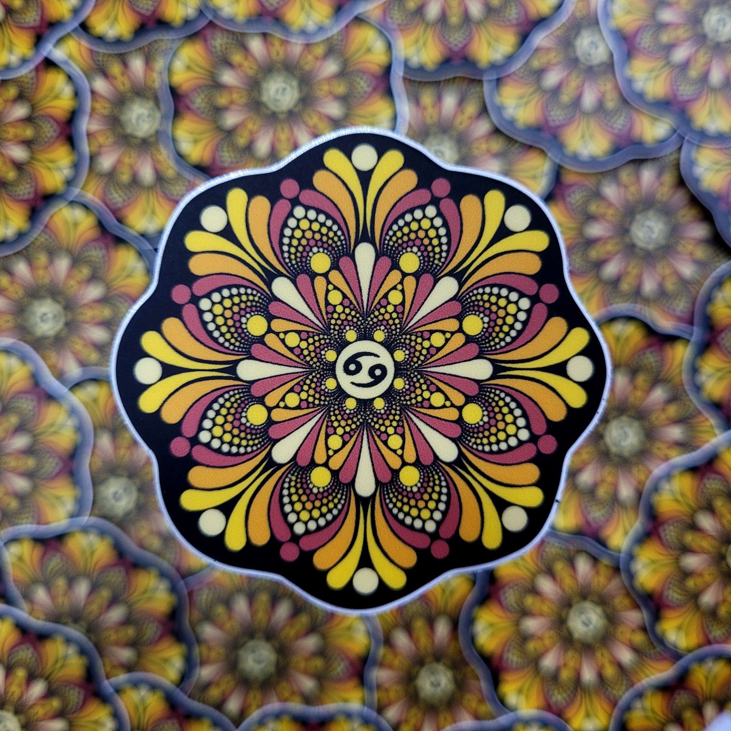 CANCER Synesthesia Sticker image 0