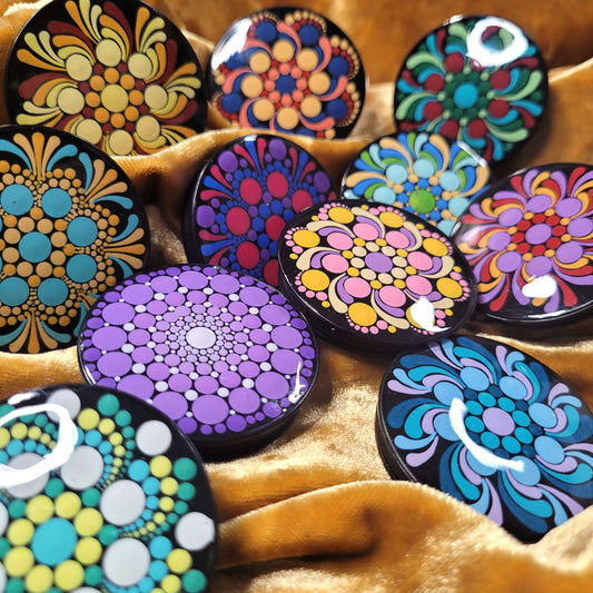 Custom Phone Grip Synesthesia Portrait image 0