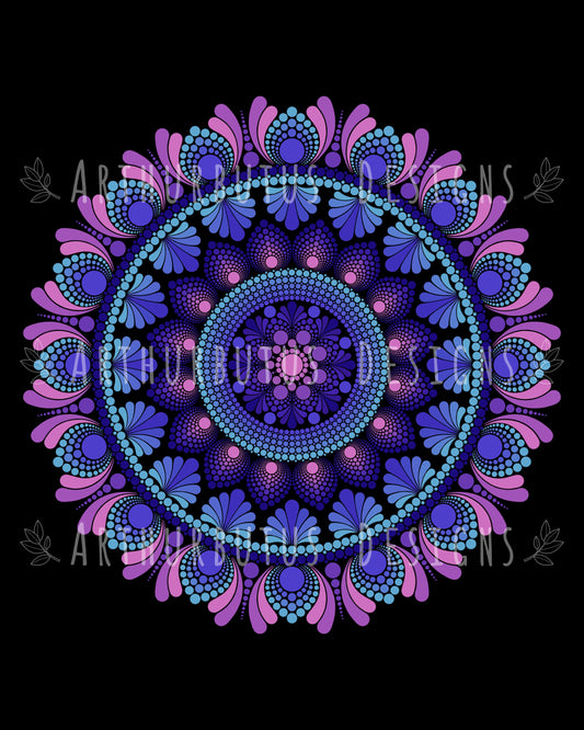 Custom Music Portrait 8×10 Print