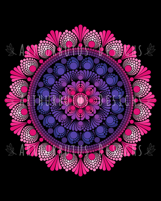 Pink Pony Club (Chappell Roan) Synesthesia Portrait - Digital Print