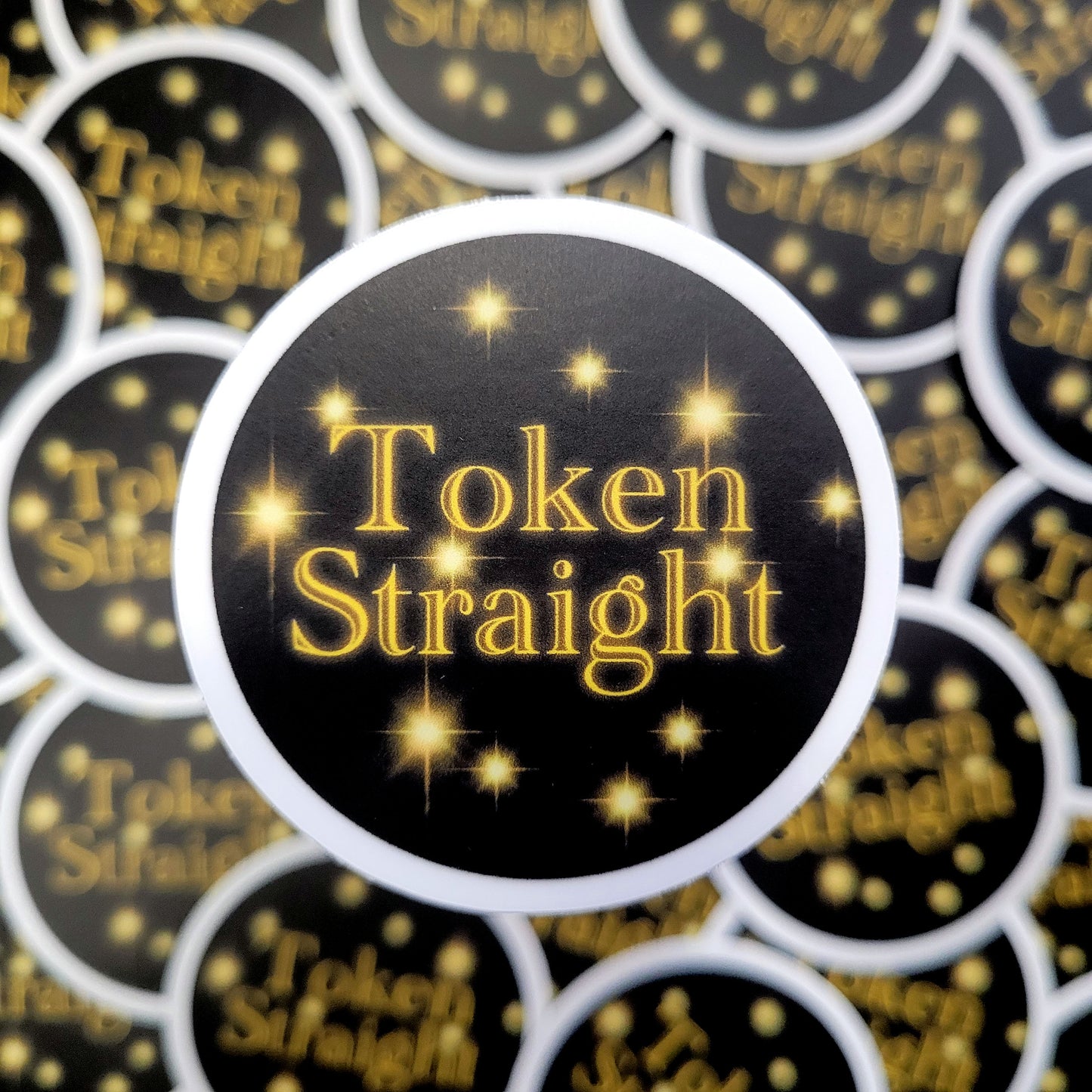 Token Straight Sticker image 0