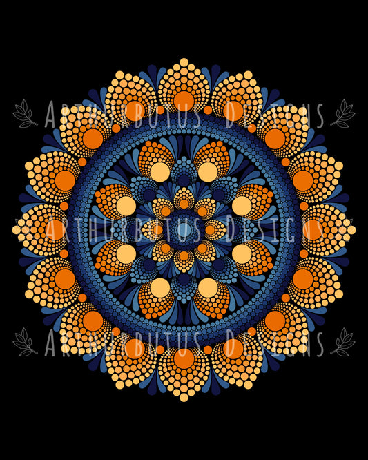 Custom Music Portrait 8×10 Print