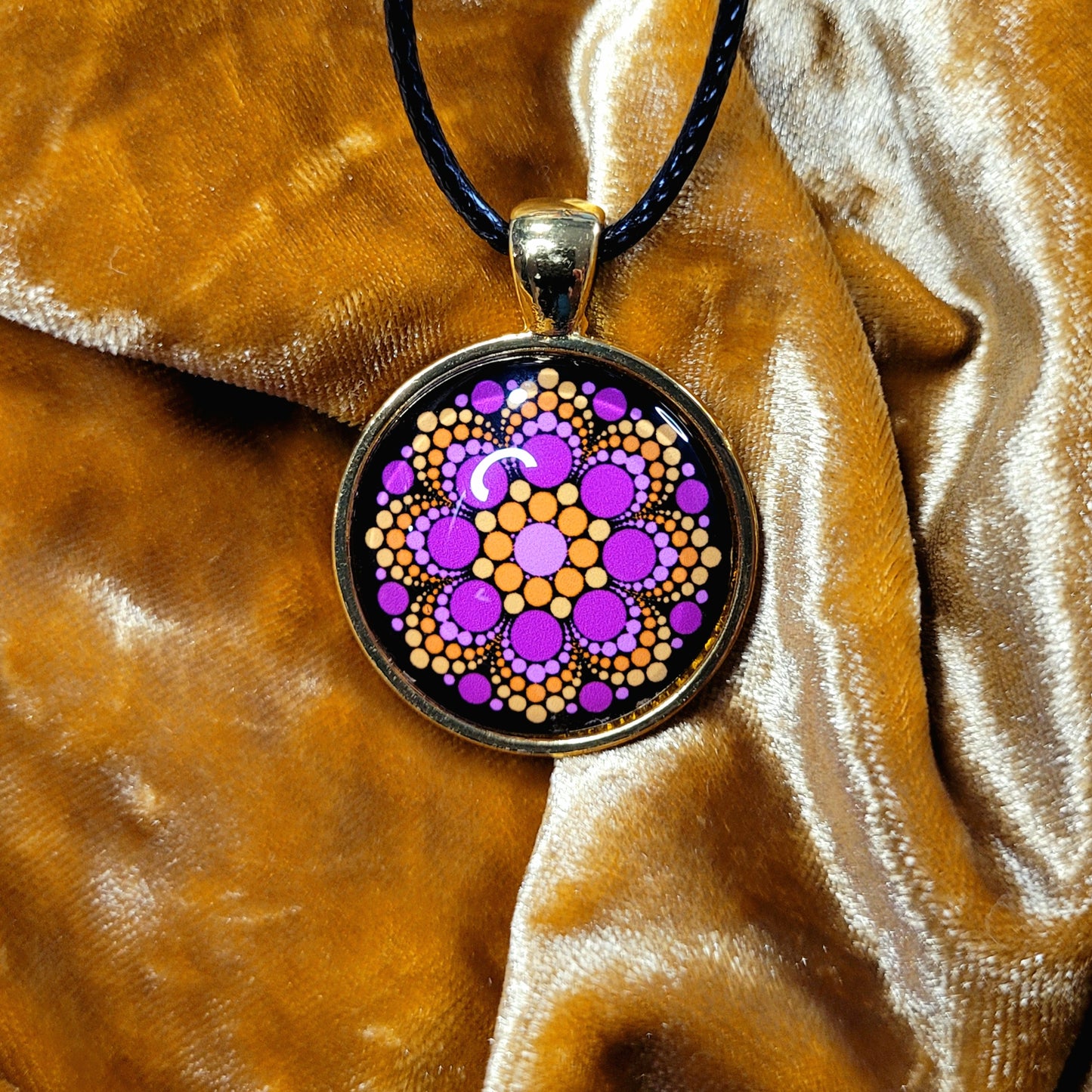 Custom Necklace Pendant Synesthesia Portrait image 6
