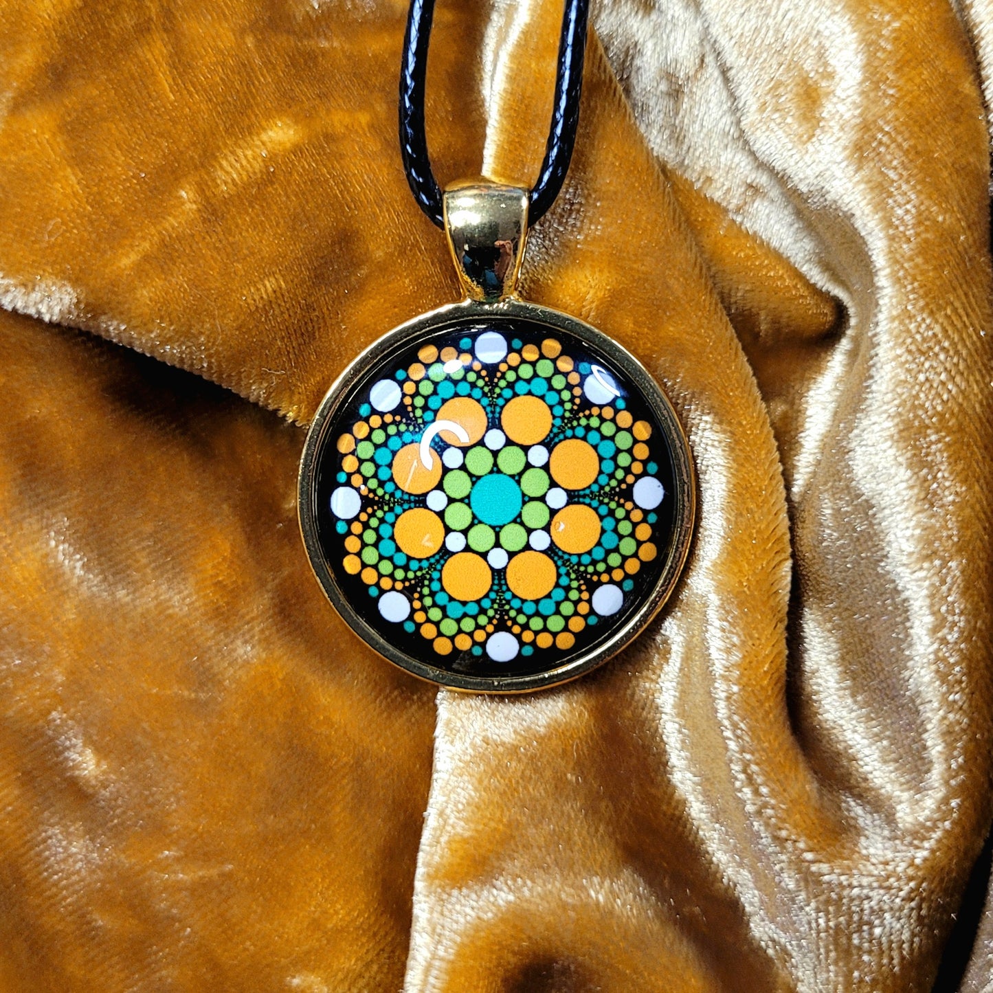 Custom Necklace Pendant Synesthesia Portrait image 4