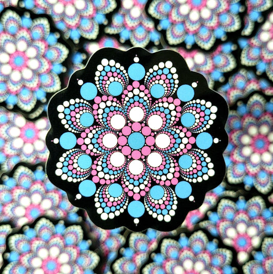 Transgender Flag - Subtle Pride Sticker image 0