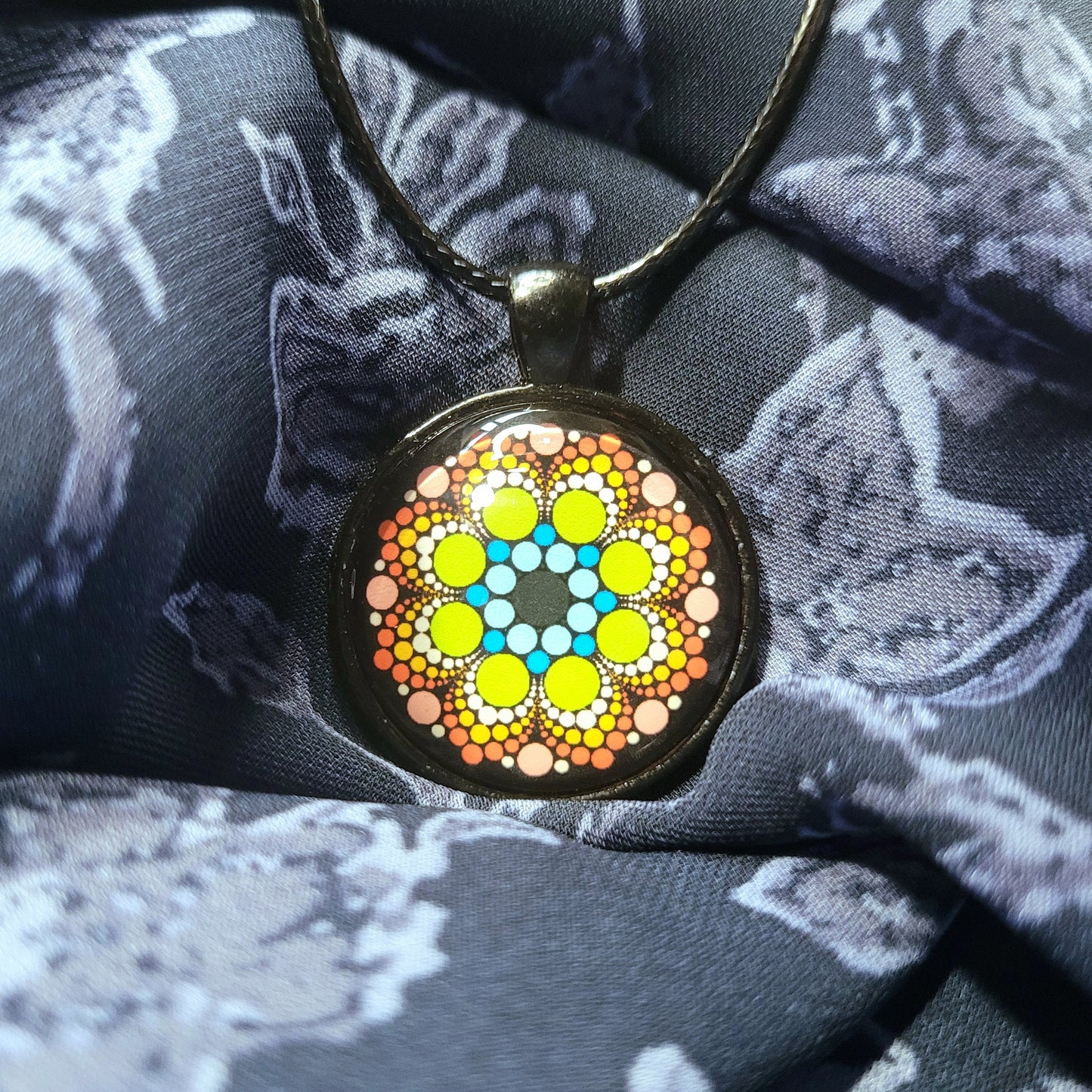 Queer Pride Flag Necklace OR Pin image 0