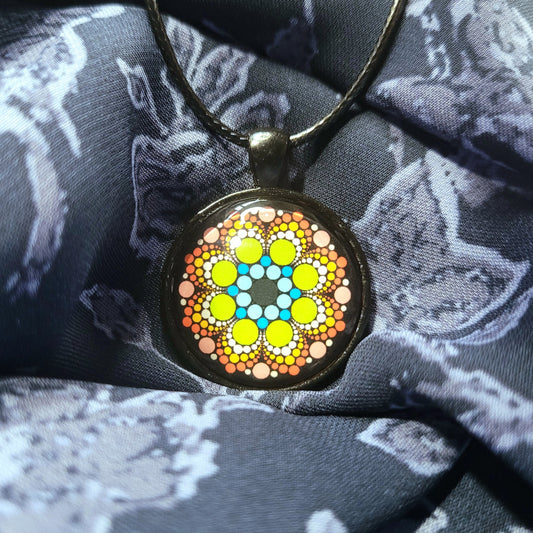 Queer Pride Flag Necklace OR Pin image 0