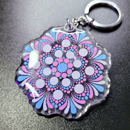 Trans Pride Keychain  image 0