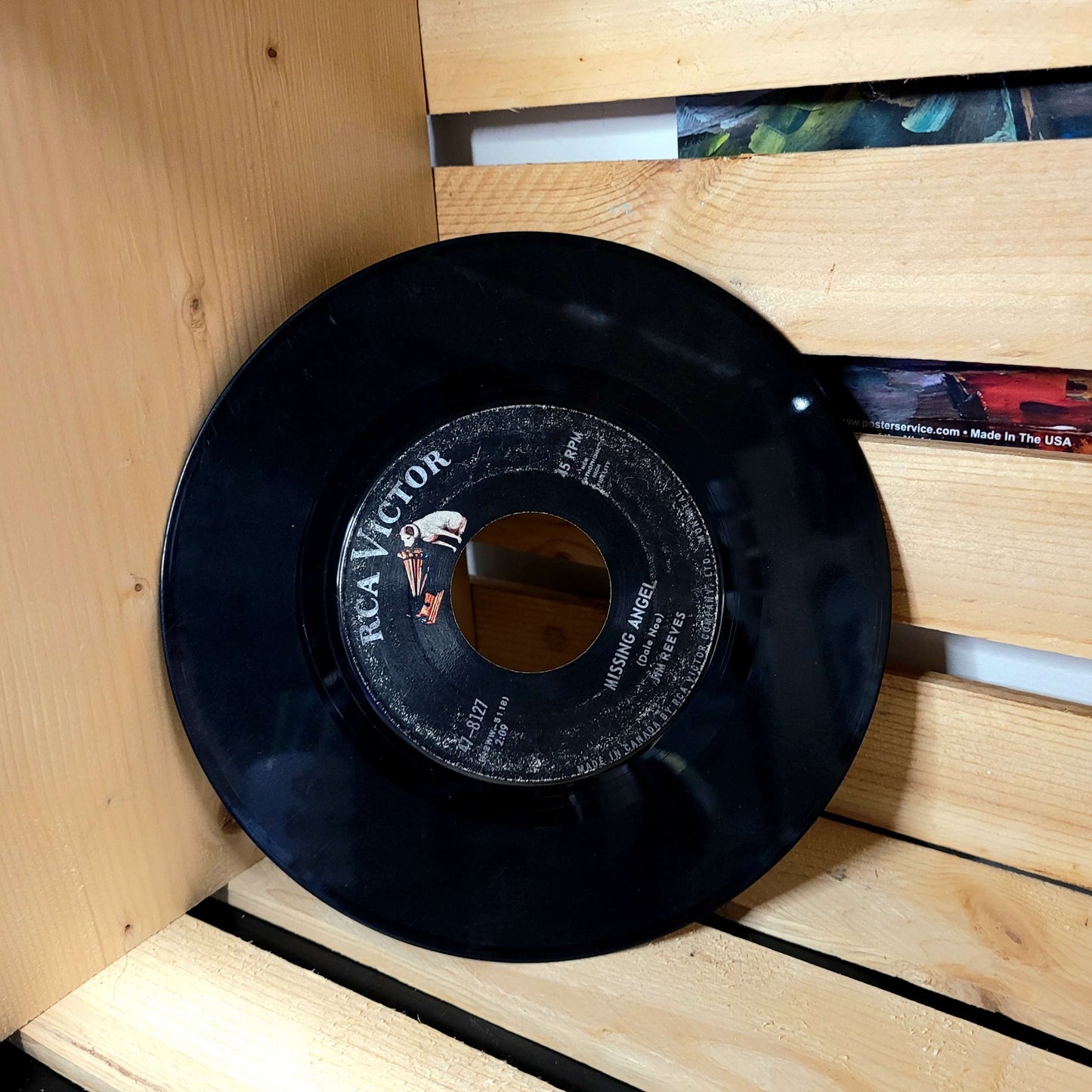45 Vinyl Record (7") Custom Synesthesia Portrait image 2