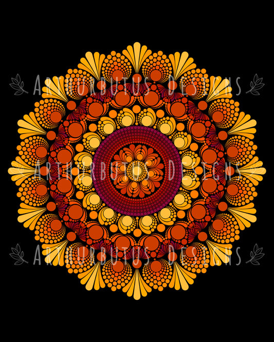 Tom Sawyer (Rush) Synesthesia Portrait - Digital Print