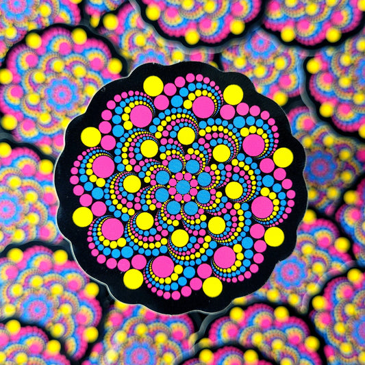 Pansexual Flag - Subtle Pride Sticker image 0