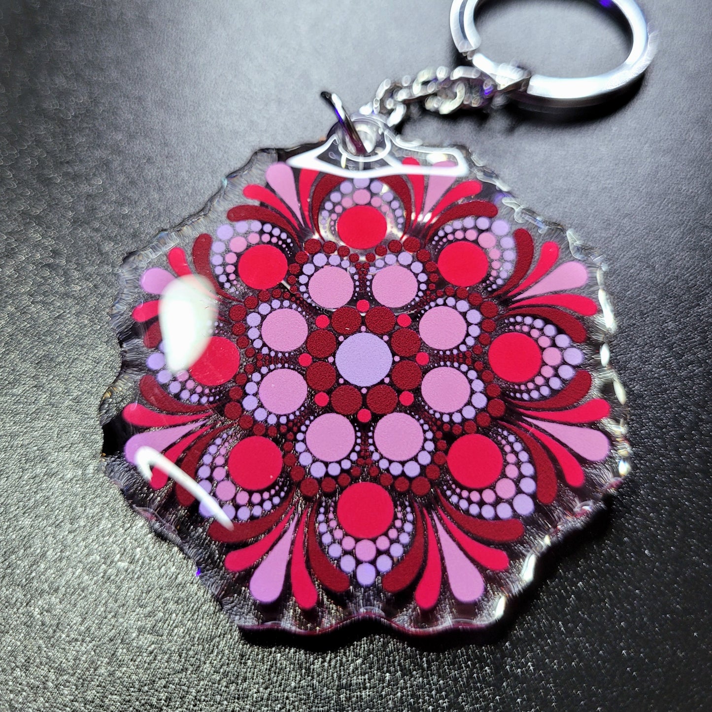 Lesbian Pride Keychain image 7