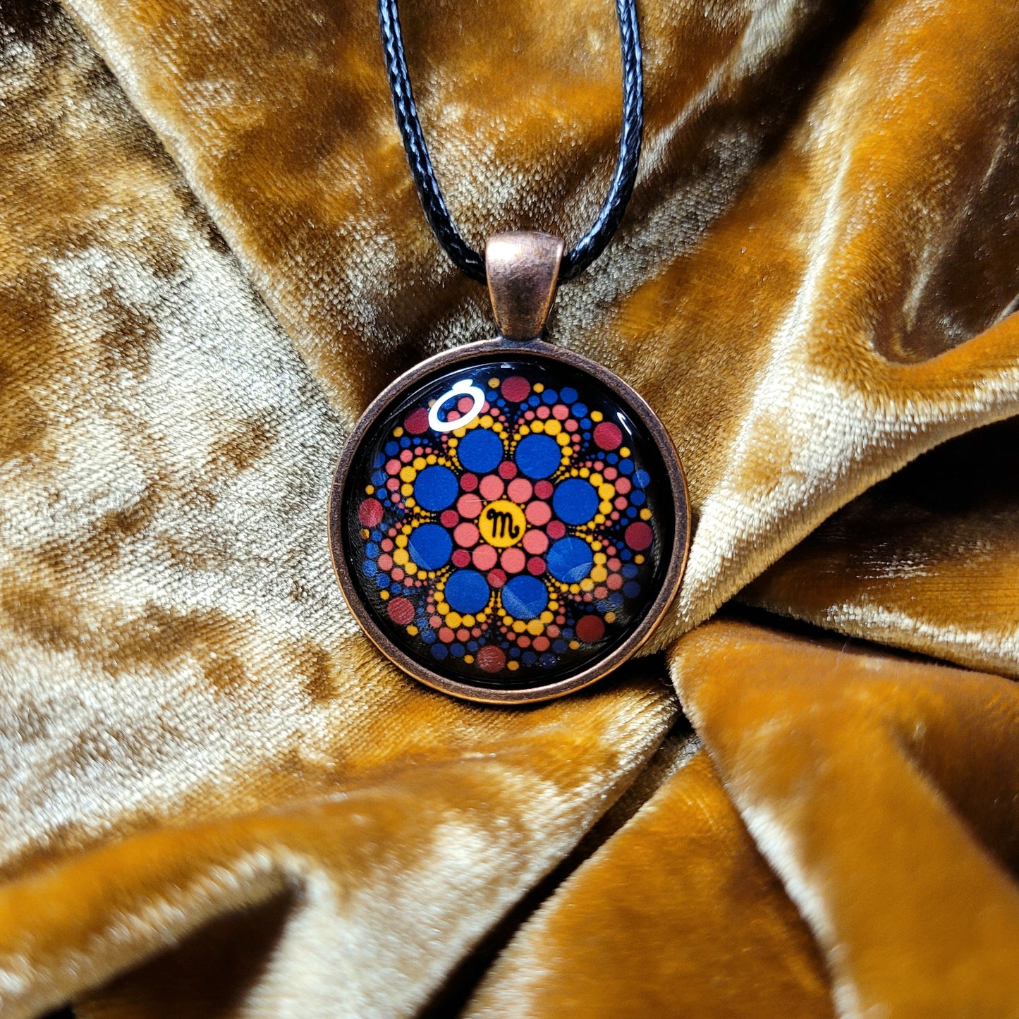 SCORPIO Synesthesia Portrait Pendant image 0