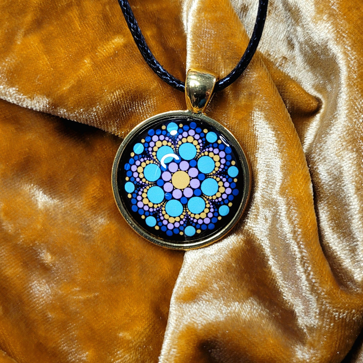 Custom Necklace Pendant Synesthesia Portrait image 3
