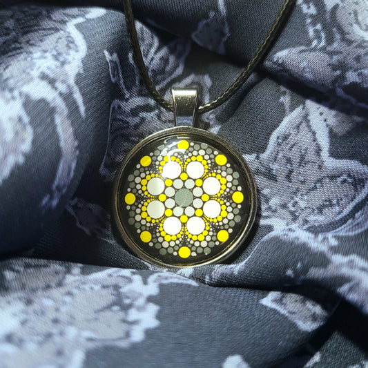 Demigender Pride Flag Necklace OR Pin image 0