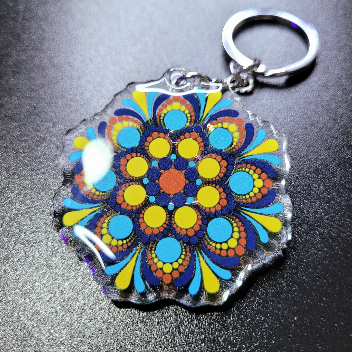 Lesbian Pride Keychain image 3