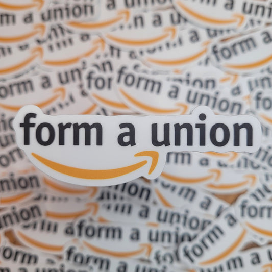 Form A Union Sticker