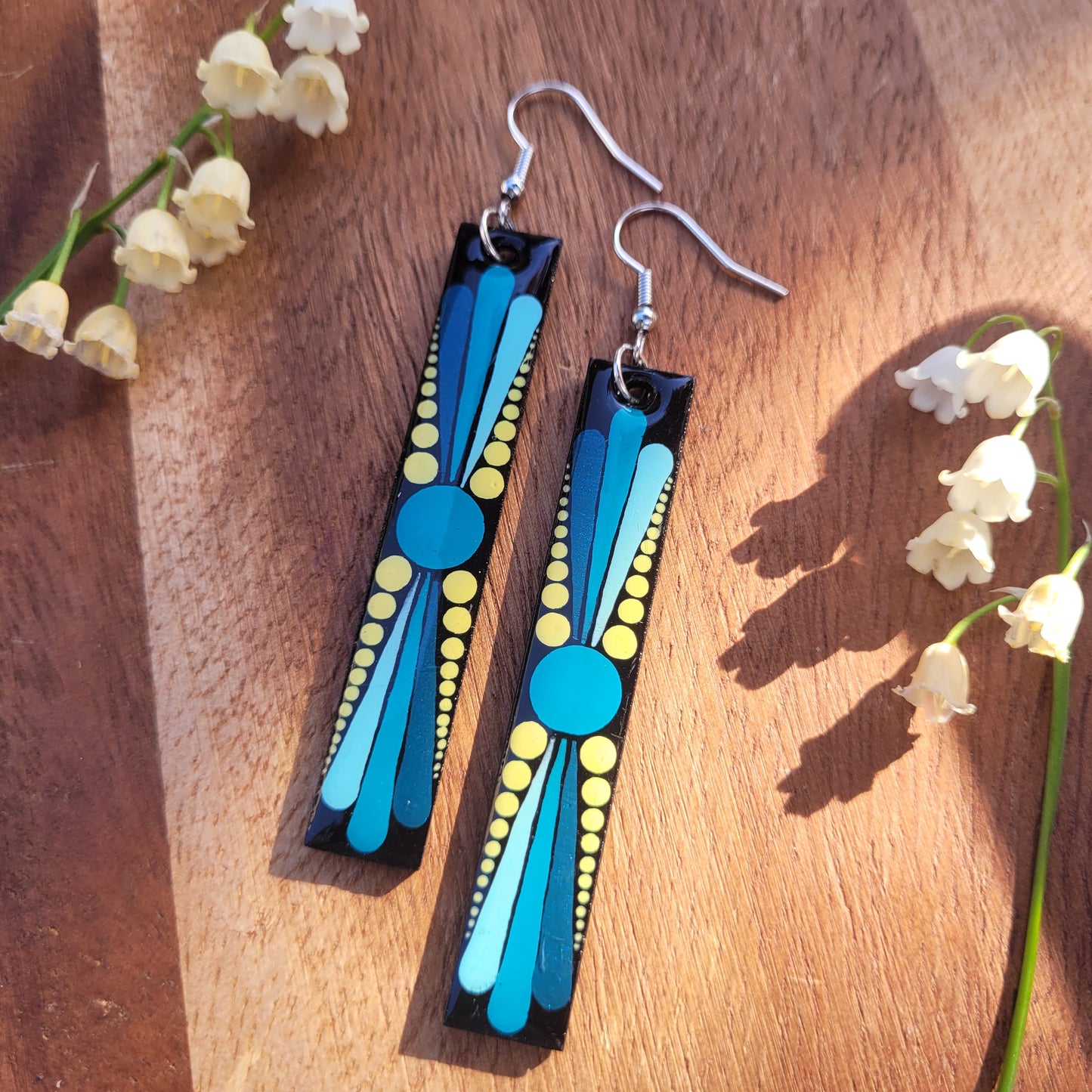 HOE Rectangular Earrings