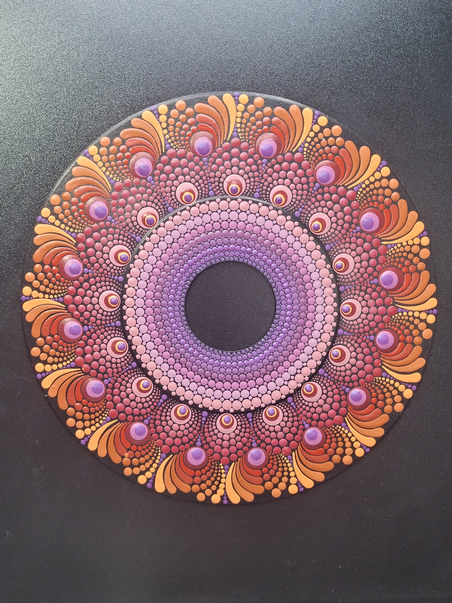 Custom Music Portrait- 45 Vinyl Record (7")