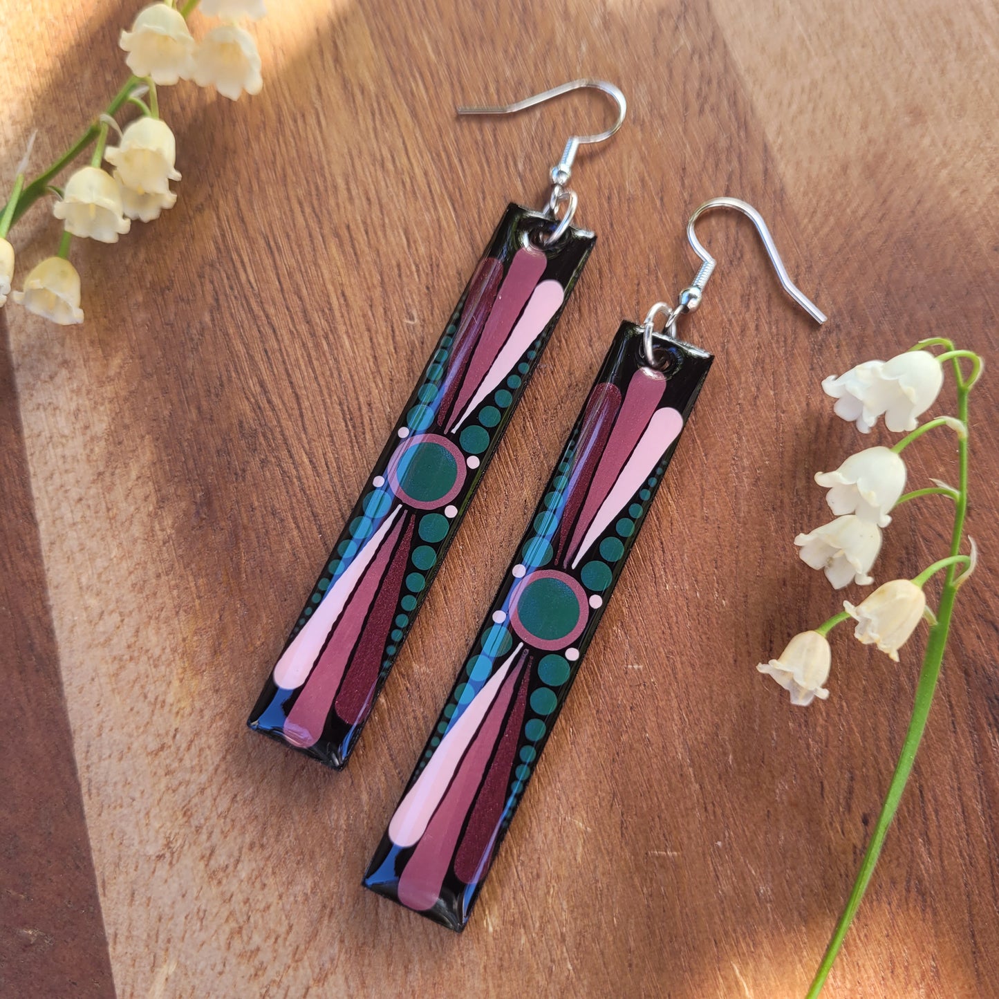 SAGGITARIUS Rectangular Earrings