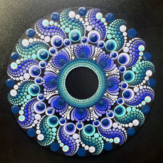 Custom Music Portrait- 45 Vinyl Record (7")