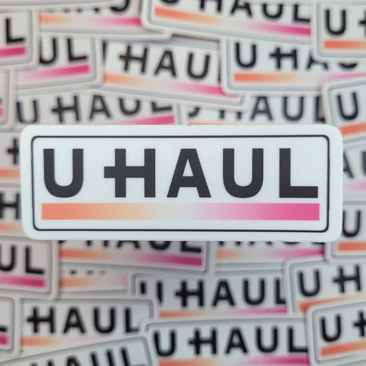 UHAUL (Lesbian) Sticker