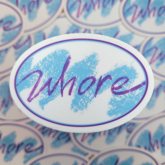 90s Whore Sticker