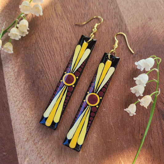 LIBRA Rectangular Earrings