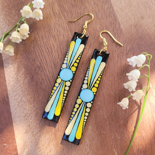 ARIES Rectangular Earrings