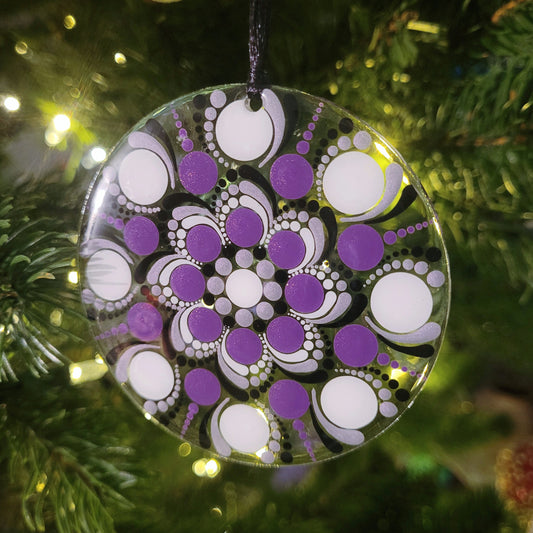 ASEXUAL Pride Ornament