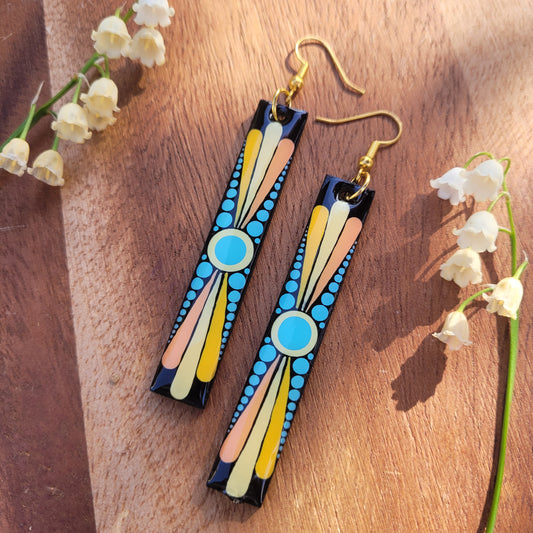 CUNNILINGUS Rectangular Earrings