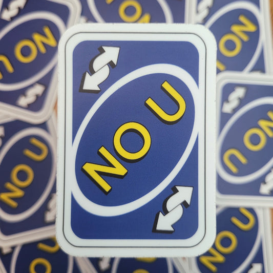 No U Reverse Card