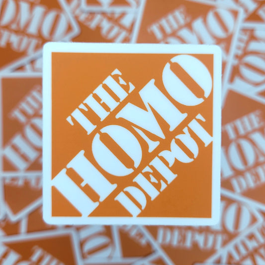 Homo Depot Sticker