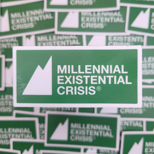 MEC Millenial Existential Crisis Sticker