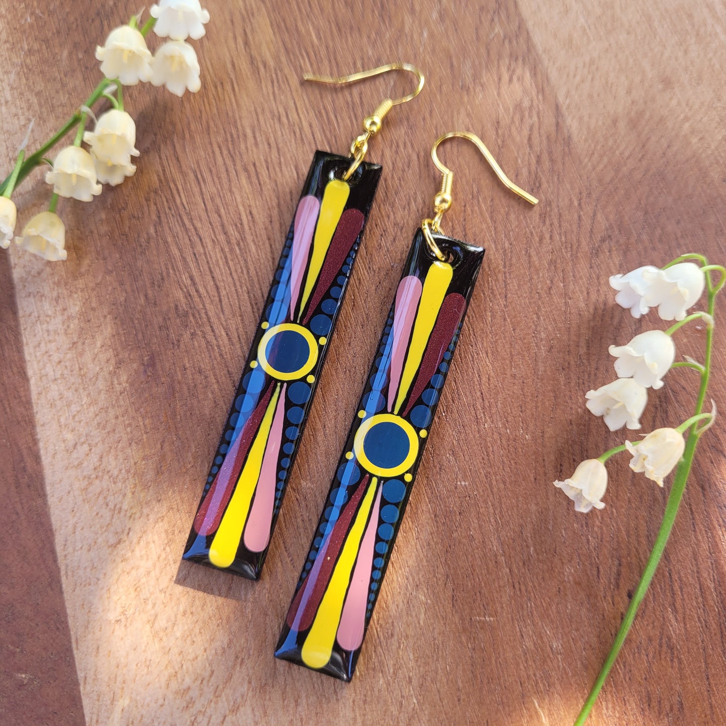 SCORPIO Rectangular Earrings