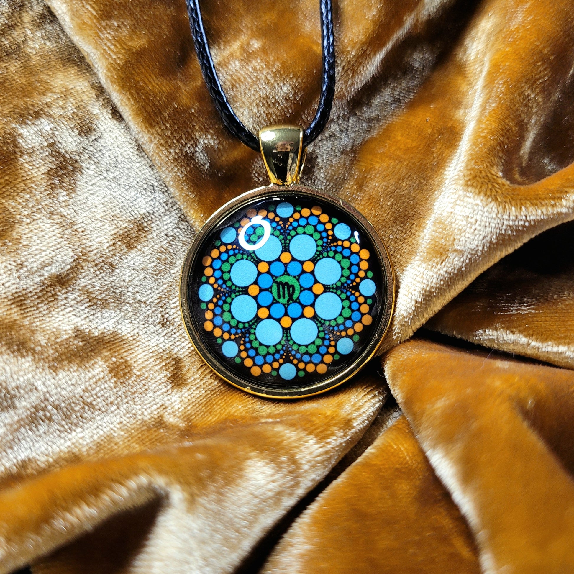 VIRGO Synesthesia Portrait Pendant image 0
